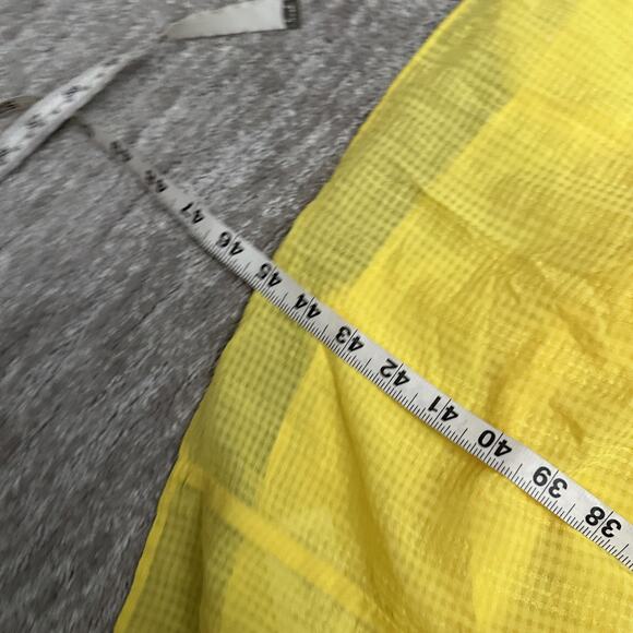 Lauren Ralph Lauren Dress Women 14 Yellow Gingham Tie Waist Tiered Spring Easter - Picture 15 of 15